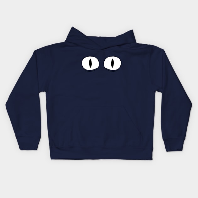 Cartoon Eyes - Surprised Face Kids Hoodie by TheWanderingFools